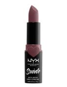 Suede Matte Lipsticks Læbestift Makeup Purple NYX Professional Makeup