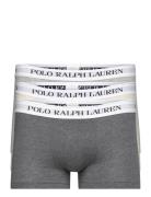 Classic Stretch-Cotton Trunk 3-Pack Boxershorts Grey Polo Ralph Lauren...
