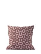 Cushion Cover Dusty Pink Printed Diamond Home Textiles Cushions & Blan...