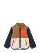 Nolan Pile Jacket Outerwear Fleece Outerwear Fleece Jackets Multi/patt...