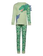 Pajama 3D Animal Pyjamassæt Green Lindex
