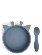 Elia Silic Dinner Set 2-Pack Home Meal Time Dinner Sets Blue Nuuroo