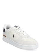 Masters Court Leather-Suede Sneaker Low-top Sneakers White Polo Ralph ...