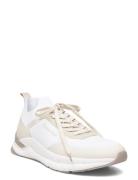 Low Top Lace Up Mix Low-top Sneakers White Calvin Klein