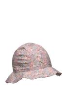 Summer Hat In Liberty Fabric Solhat Multi/patterned Huttelihut