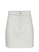 Nululu Short Skirt Kort Nederdel White Nümph