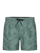 Mix & Match Cali Print 15'' Swim Shorts Badeshorts Green O'neill