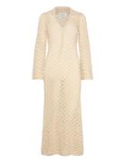 Emilia Dress Maxikjole Festkjole Beige MAUD