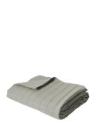 Plaid Home Textiles Bedtextiles Bedspread Grey C'est Bon