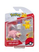 Pokemon Battle Figure 3 Pk Pikachu Female Toys Playsets & Action Figur...