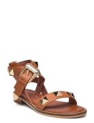 Sandal Flade Sandaler Brown Sofie Schnoor