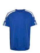 Squadra 21 Jersey Short Sleeve Tops T-Kortærmet Skjorte Blue Adidas Pe...