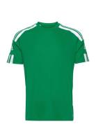Squadra 21 Jersey Short Sleeve Tops T-Kortærmet Skjorte Green Adidas P...