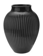 Knabstrup Vase, Riller Home Decoration Vases Big Vases Black Knabstrup...