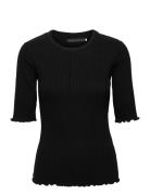 Candacekb Ck Ss Tops T-shirts & Tops Short-sleeved Black Karen By Simo...