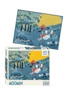 Moomin Art Puzzle - 1000 Pcs - Blue Toys Puzzles And Games Puzzles Cla...
