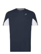 Club 22 Tech T-Shirt Men Sport T-Kortærmet Skjorte Navy Head