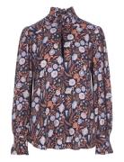 Merle  Tops Blouses Long-sleeved Multi/patterned Dea Kudibal