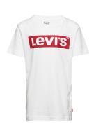 Levi's® Boxtab Tee Tops T-Kortærmet Skjorte White Levi's
