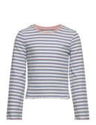 Kmgjolla L/S Top Jrs Tops T-shirts Long-sleeved T-Skjorte Multi/patter...
