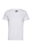 Vmpaula S/S T-Shirt Noos Tops T-shirts & Tops Short-sleeved White Vero...