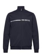 Tracksuit Jacket Tops Sweatshirts & Hoodies Sweatshirts Navy BOSS