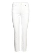 Cara S Jeans Bottoms Jeans Straight-regular White Andiata