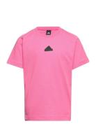 J Z.n.e. Tee Sport T-Kortærmet Skjorte Pink Adidas Sportswear