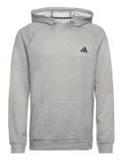 M Gg Sl Hd Sport Sweatshirts & Hoodies Hoodies Grey Adidas Performance