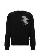 Weteam Tops Sweatshirts & Hoodies Sweatshirts Black BOSS