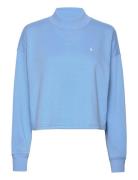 Featherweight Flc-Lsl-Sws Tops Sweatshirts & Hoodies Sweatshirts Blue ...