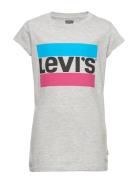Sportswear Logo Tee Tops T-Kortærmet Skjorte Grey Levi's