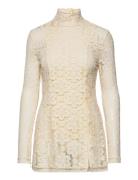 Marlow - Crochet Lace Tops Blouses Long-sleeved Cream Day Birger Et Mi...