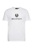 Belstaff Signature T-Shirt Designers T-Kortærmet Skjorte White Belstaf...