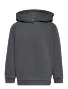Hoodie With Back Print Tops Sweatshirts & Hoodies Hoodies Grey Tom Tai...