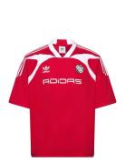 Jersey Ss Sport T-Kortærmet Skjorte Red Adidas Originals