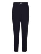 Pant Cropped Bottoms Trousers Straight Leg Navy Gerry Weber