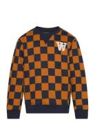 Rod Junior Checkered Sweatshirt Tops Sweatshirts & Hoodies Sweatshirts...