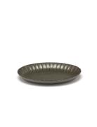 Serving Bowl Oval Green Inku By Sergio Herman Set/2 Home Tableware Bow...
