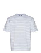 M. Hanger Striped Tee Designers T-Kortærmet Skjorte Blue HOLZWEILER