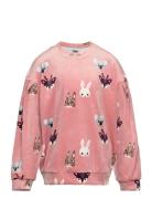 Sweater Velour Aop Animal Face Tops Sweatshirts & Hoodies Sweatshirts ...