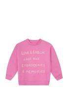 Pereire Love & Labiche Tops Sweatshirts & Hoodies Sweatshirts Pink Mai...