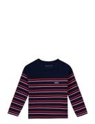 Moulin Amour/Gots Tops T-shirts Long-sleeved T-Skjorte Navy Maison Lab...