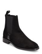 Fayy Chelsea Boot Shoes Boots Ankle Boots Ankle Boots Flat Heel Black ...