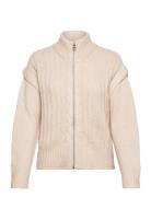 Fqsila-Cardigan Tops Knitwear Cardigans Cream FREE/QUENT