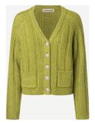 Vanora Tops Knitwear Cardigans Green Custommade