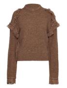 Azar - Daily Boucle Tops Knitwear Jumpers Brown Day Birger Et Mikkelse...