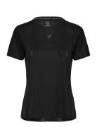 Metarun Ss Top Sport T-shirts & Tops Short-sleeved Black Asics