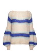 Pacific Knit Sweater Tops Knitwear Jumpers Beige Noella