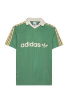Stripe Jersey Sport T-Kortærmet Skjorte Green Adidas Originals